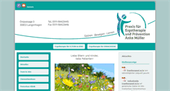Desktop Screenshot of ergotherapie-langenhagen.de
